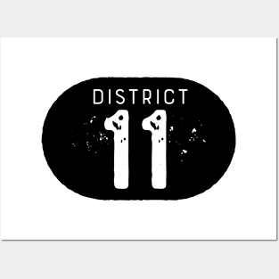 District 11 Posters and Art